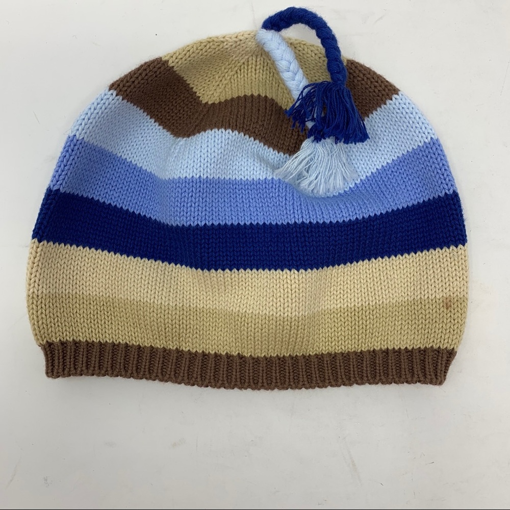Hanna Andersson‎ striped knit hat small